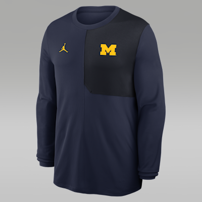 売れ筋商品|||ジョーダン カットソー トップス レディース Women'sNavy Michigan Wolverines Tri-Blend Raglan 3/4 Sleeve Top Navy, College Navy Women's Jordan Brand Navy Michigan Wolverines Tri-Blend